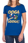 Courage the Cowardly Dog Ooga Booga Booga Womens T-Shirt