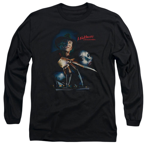 A Nightmare on Elm Street Original Poster Long Sleeve T-Shirt