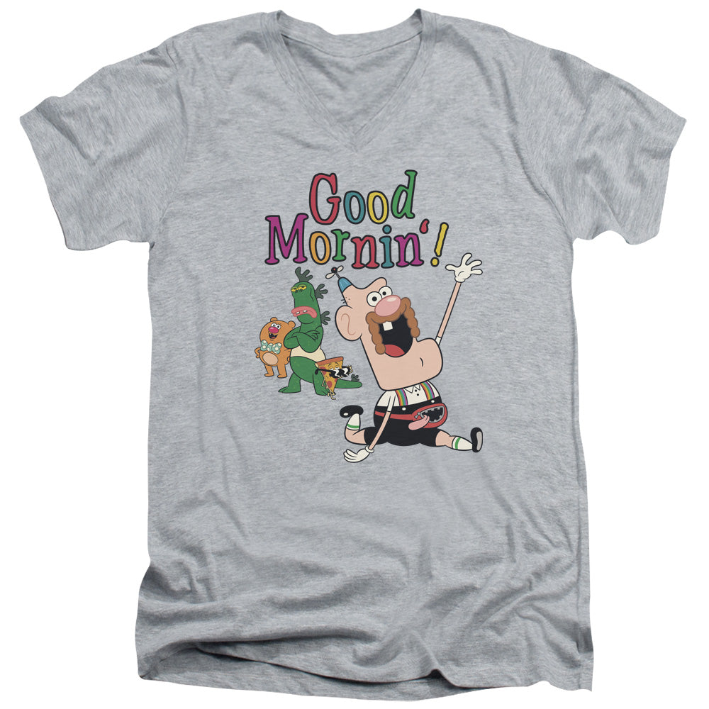 Uncle Grandpa Good Mornin'! V-Neck T-Shirt