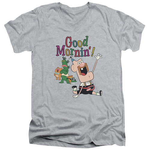 Uncle Grandpa Good Mornin'! V-Neck T-Shirt