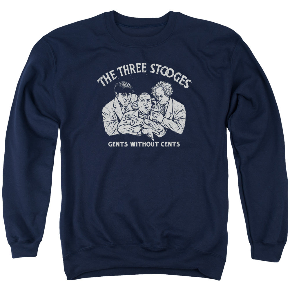The Three Stooges Gents Without Cents Crewneck Sweatshirt