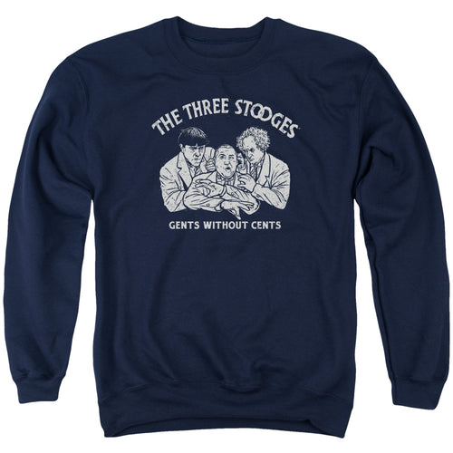 The Three Stooges Gents Without Cents Crewneck Sweatshirt