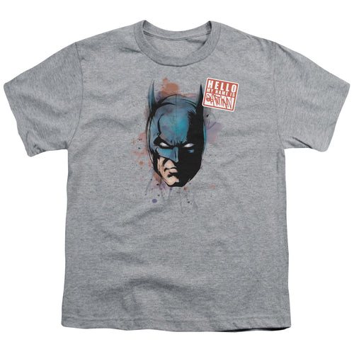 Batman Hello Youth/Toddler T-Shirt