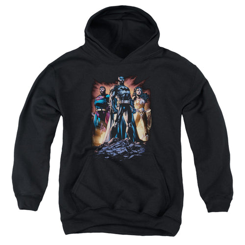 Justice League Take A Stand Youth Hoodie