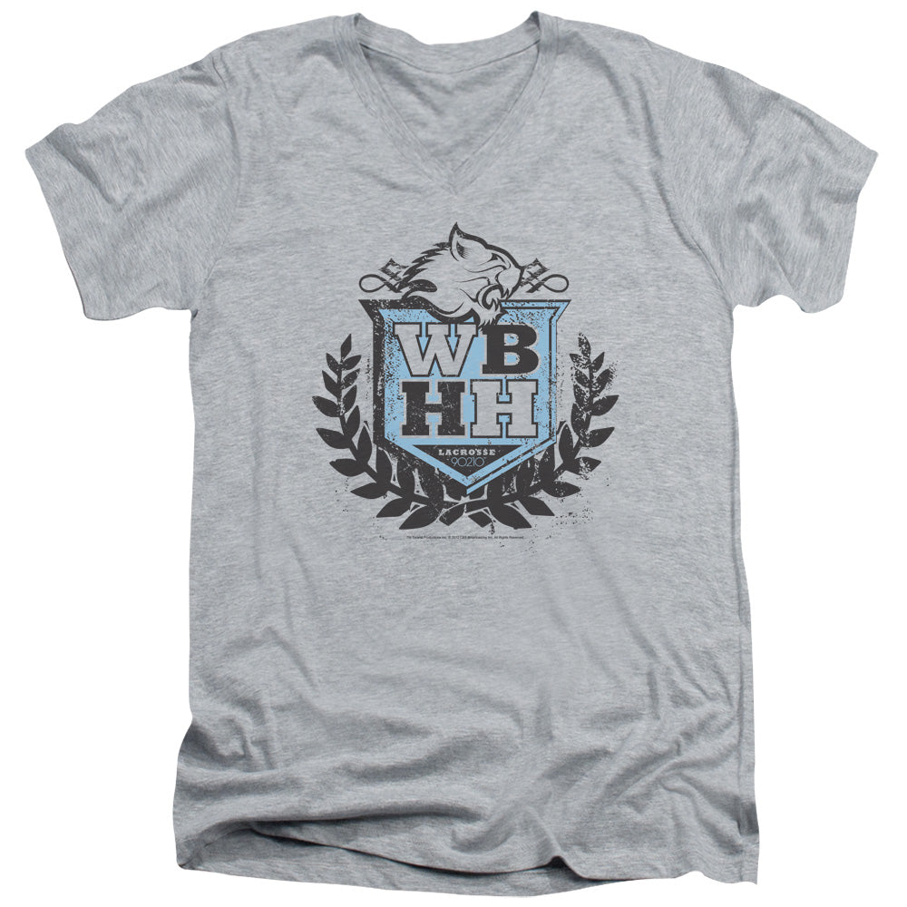 Beverly Hills 90210 WBHH Crest V-Neck T-Shirt