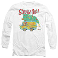 Scooby-Doo Mystery Machine Christmas Tree Long Sleeve T-Shirt