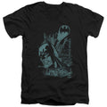 Batman Gritted Teeth V-Neck T-Shirt