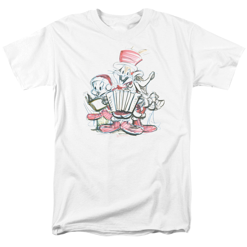 Looney Tunes Holiday Sketch T-Shirt