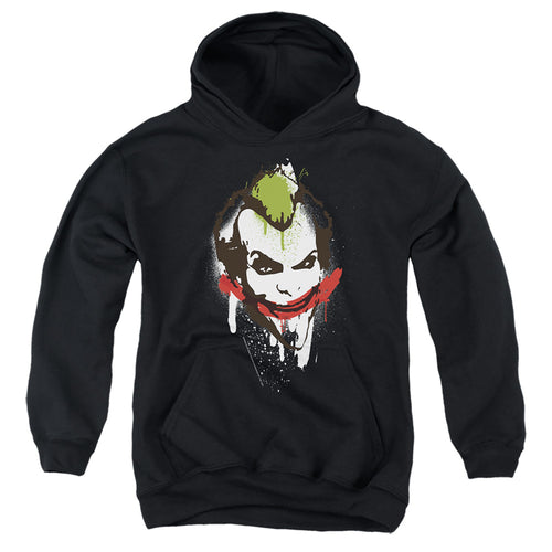 The Batman Joker Big Face Youth Hoodie