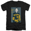 Star Trek The Schizoid Man Black V-Neck T-Shirt