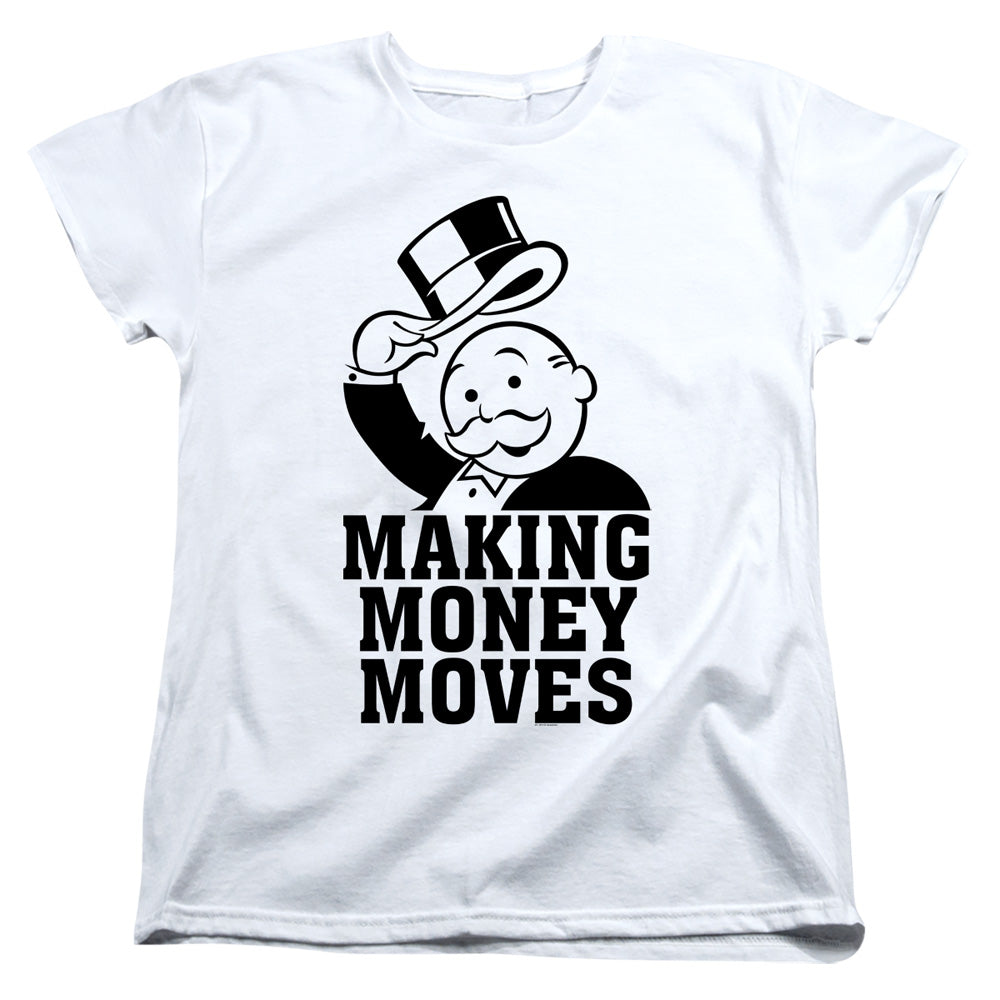 Monopoly Money Moves Womens T-Shirt