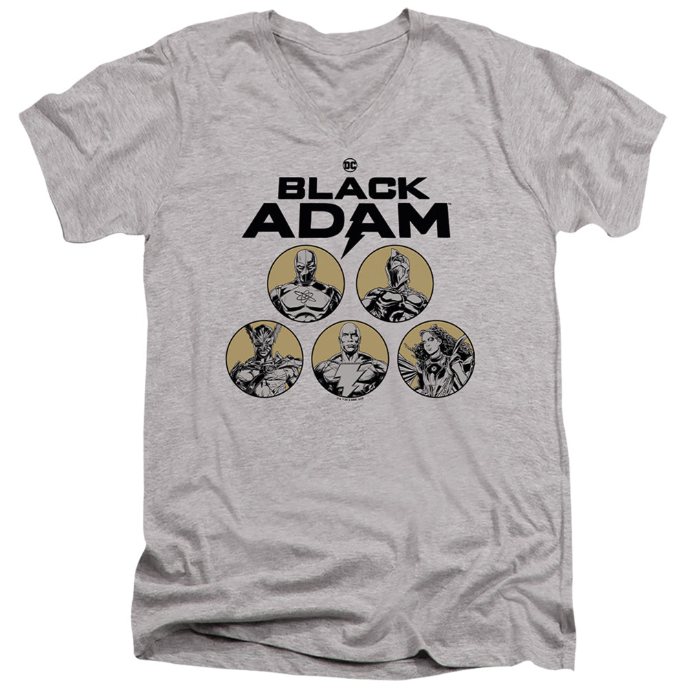Black Adam Black Adam Contrast Group V-Neck T-Shirt