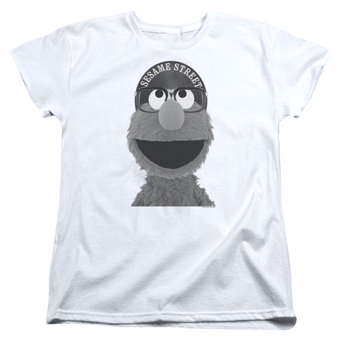 Sesame Street Elmo Lee Womens T-Shirt