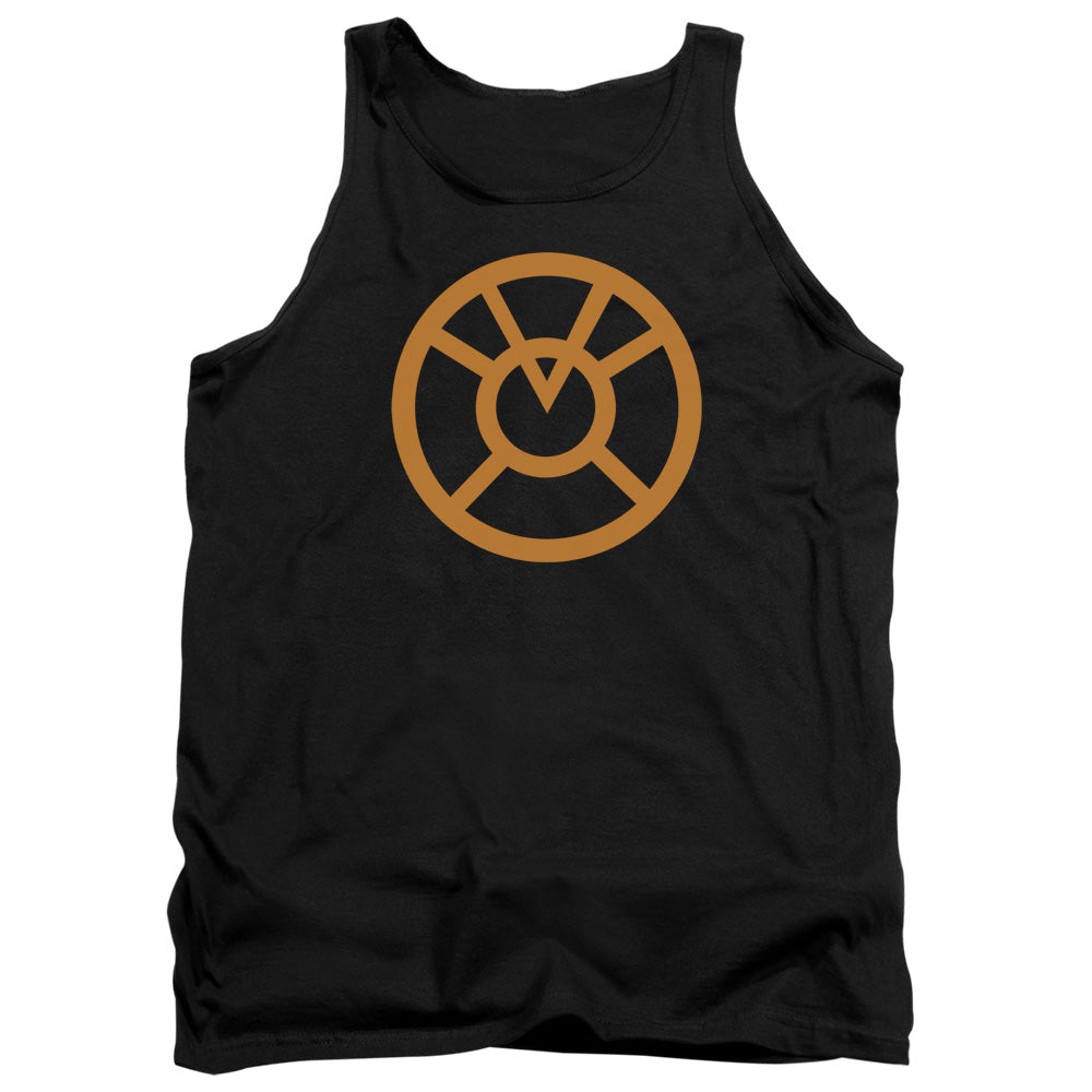 Green Lantern Orange Emblem Tank Top
