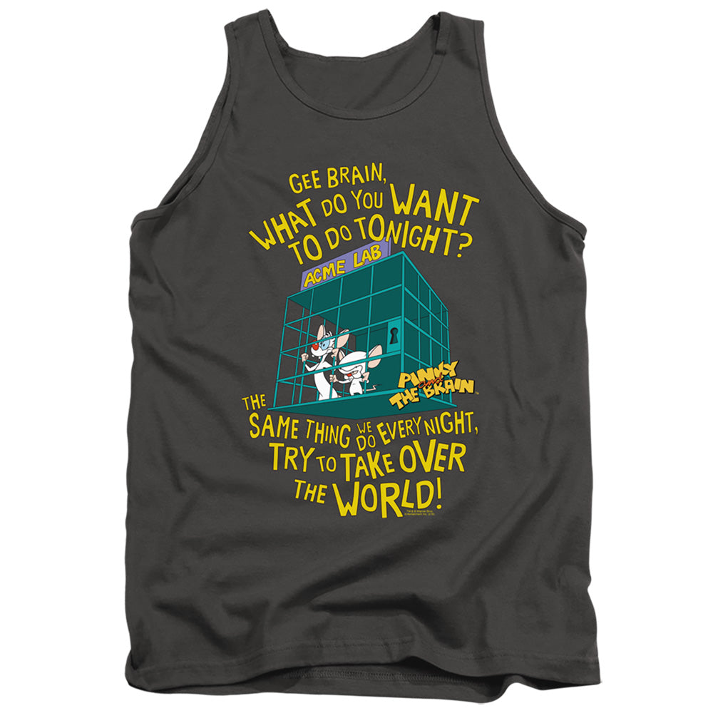 Pinky and the Brain Take Over the World Tank Top