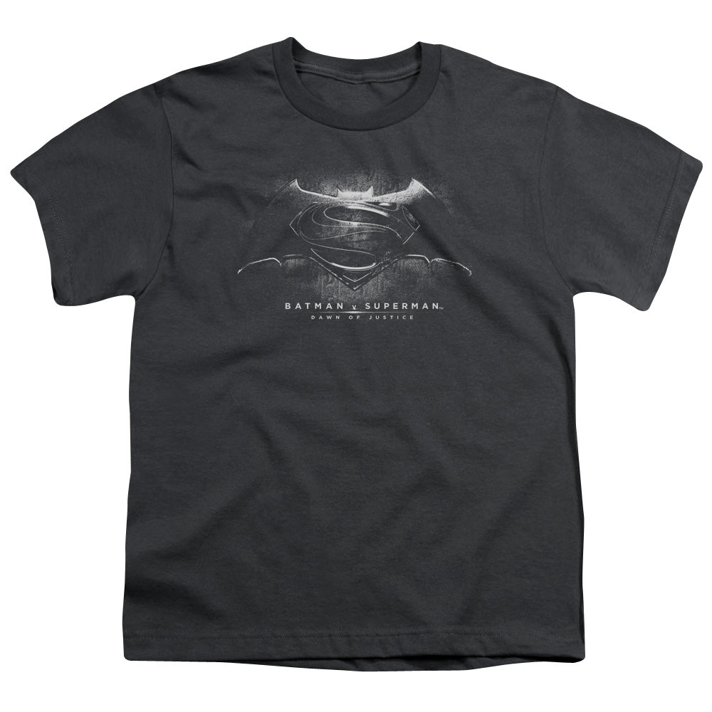 Batman v Superman Bw Logo Youth/Toddler T-Shirt