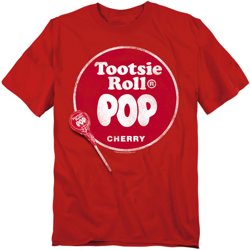 Tootsie Pop Cherry Logo T-Shirt