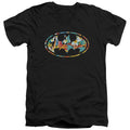 Batman Hawaiian Bat V-Neck T-Shirt