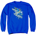 DC Comics The Night Is Young Crewneck Sweatshirt