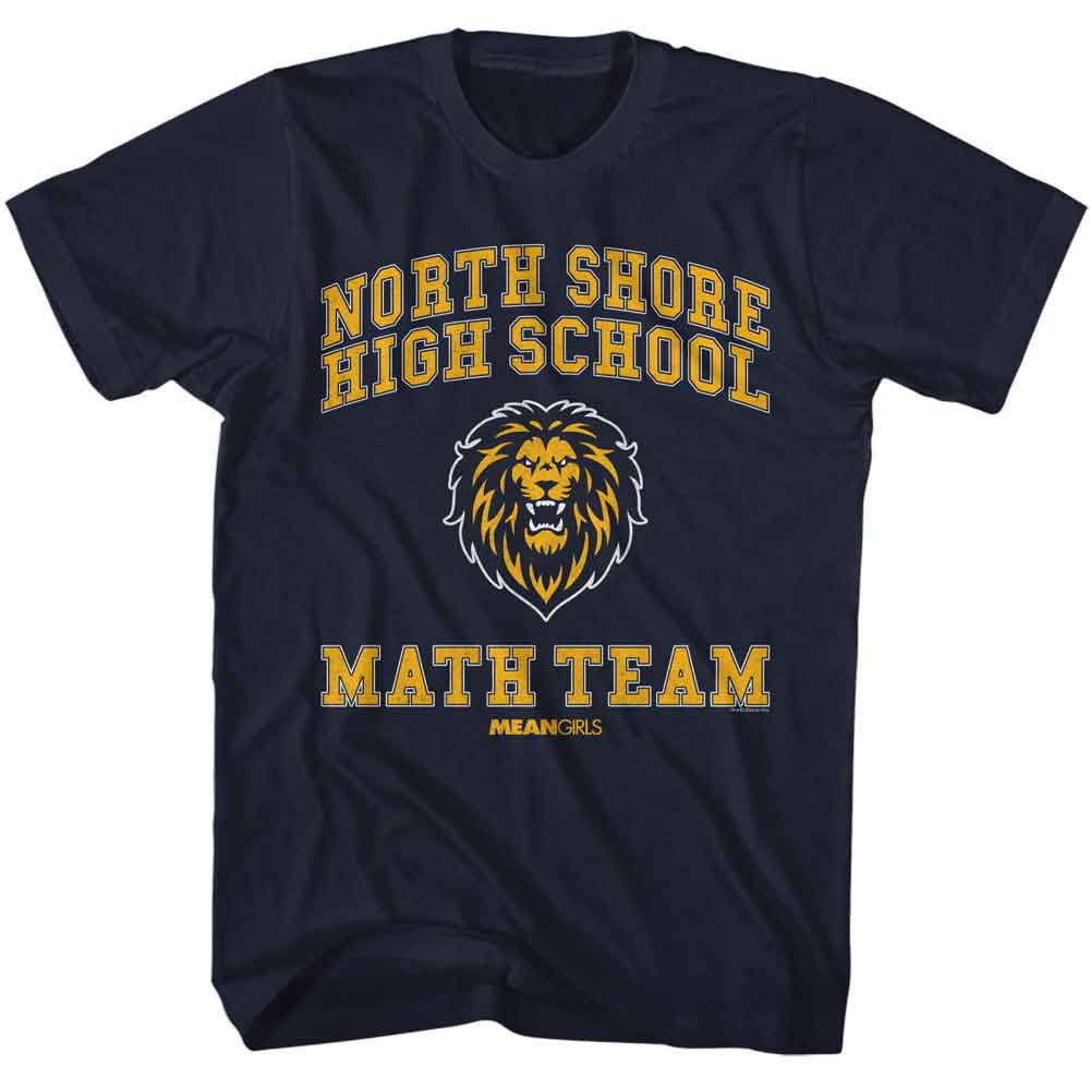 North Shore Math Team Mean Girls t-shirt in navy