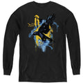Harry Potter Urban Elegance Ravenclaw Raven Youth Long Sleeve T-Shirt