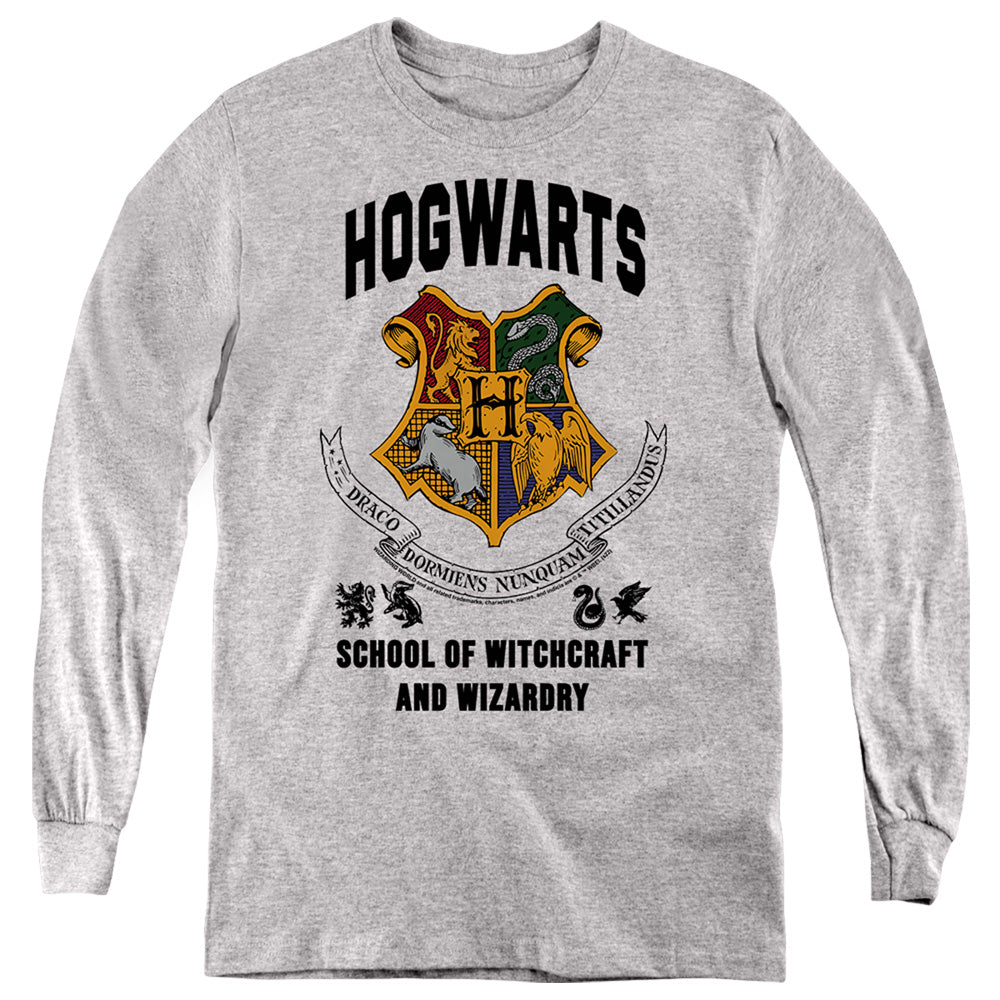 Harry Potter Hogwarts School Of Witchcraft Youth Long Sleeve T-Shirt