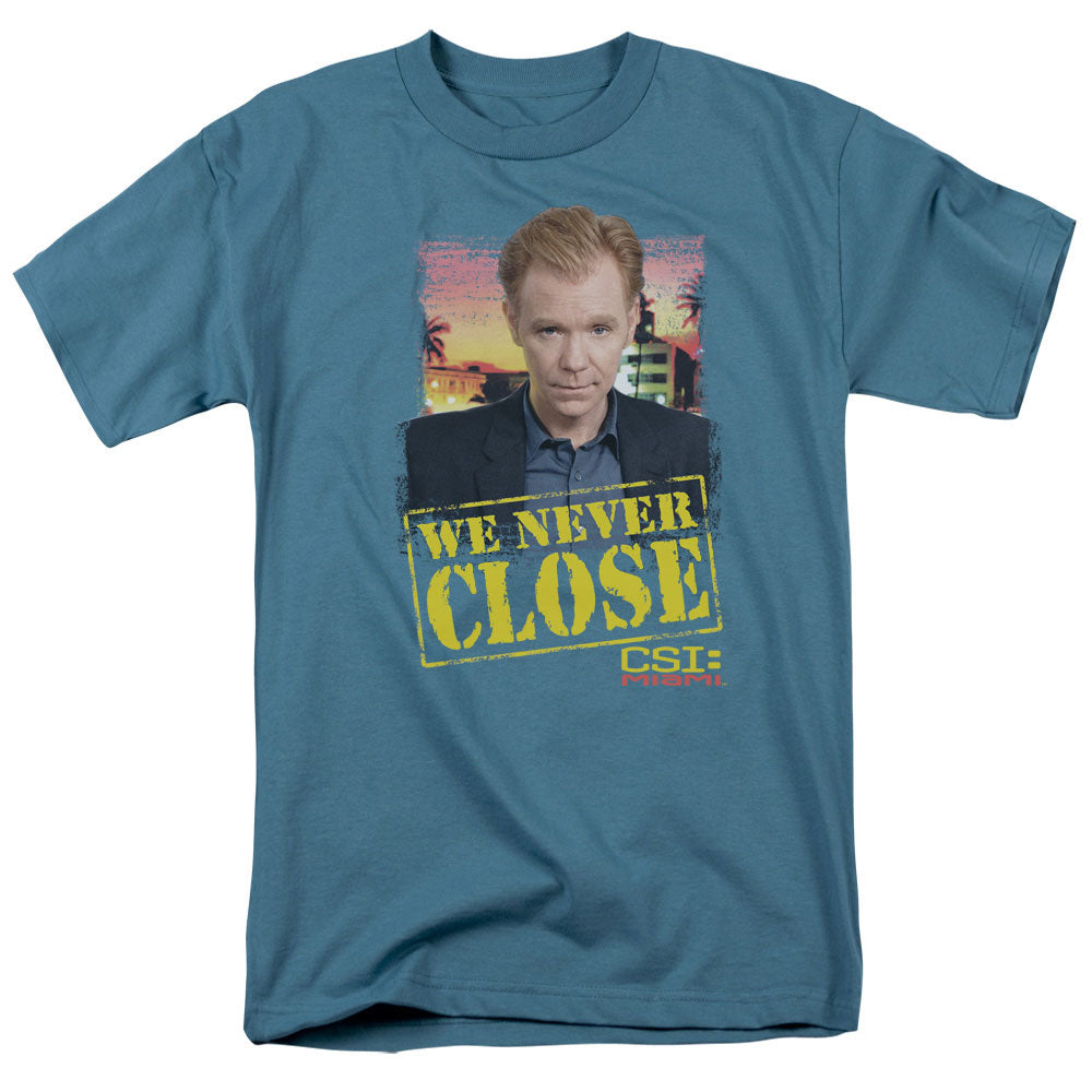 CSI: Miami Never Close T-Shirt
