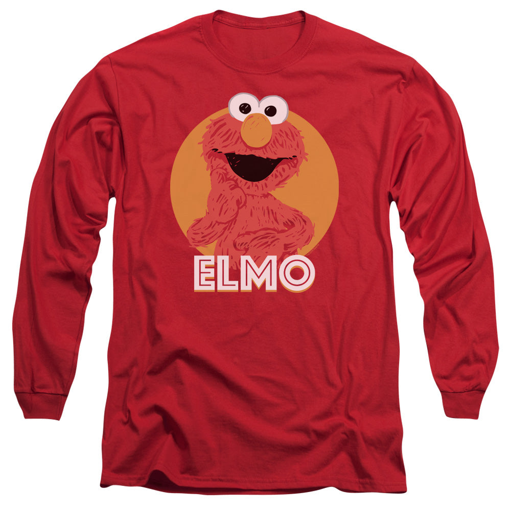 Sesame Street Elmo Scribble Long Sleeve T-Shirt