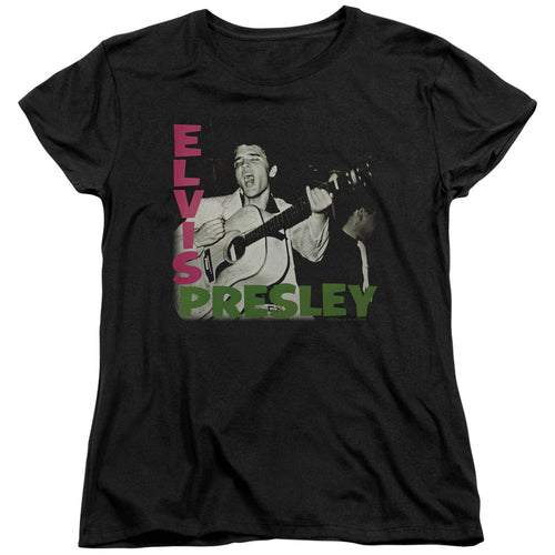 Elvis Presley Elvis Presley Album Womens T-Shirt