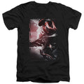 Mighty Morphin Power Rangers: The Movie Red Zord Poster V-Neck T-Shirt