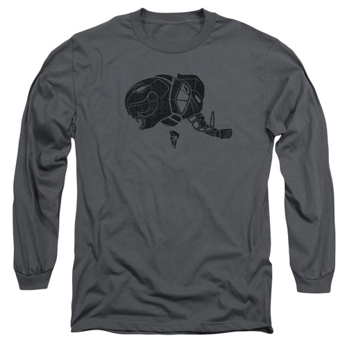 Mighty Morphin Power Rangers Black Long Sleeve T-Shirt
