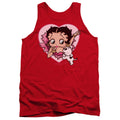 Betty Boop I Love Betty Red Tank Top