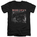 Bon Jovi Slippery Cover V-Neck T-Shirt