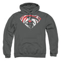 Batman v Superman Super Splatter Logo Pullover Hoodie