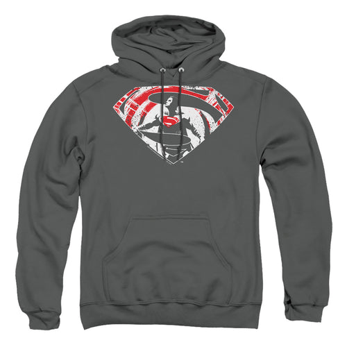 Batman v Superman Super Splatter Logo Pullover Hoodie