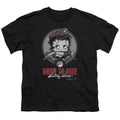 Betty Boop Born to Ride Youth/Toddler T-Shirt