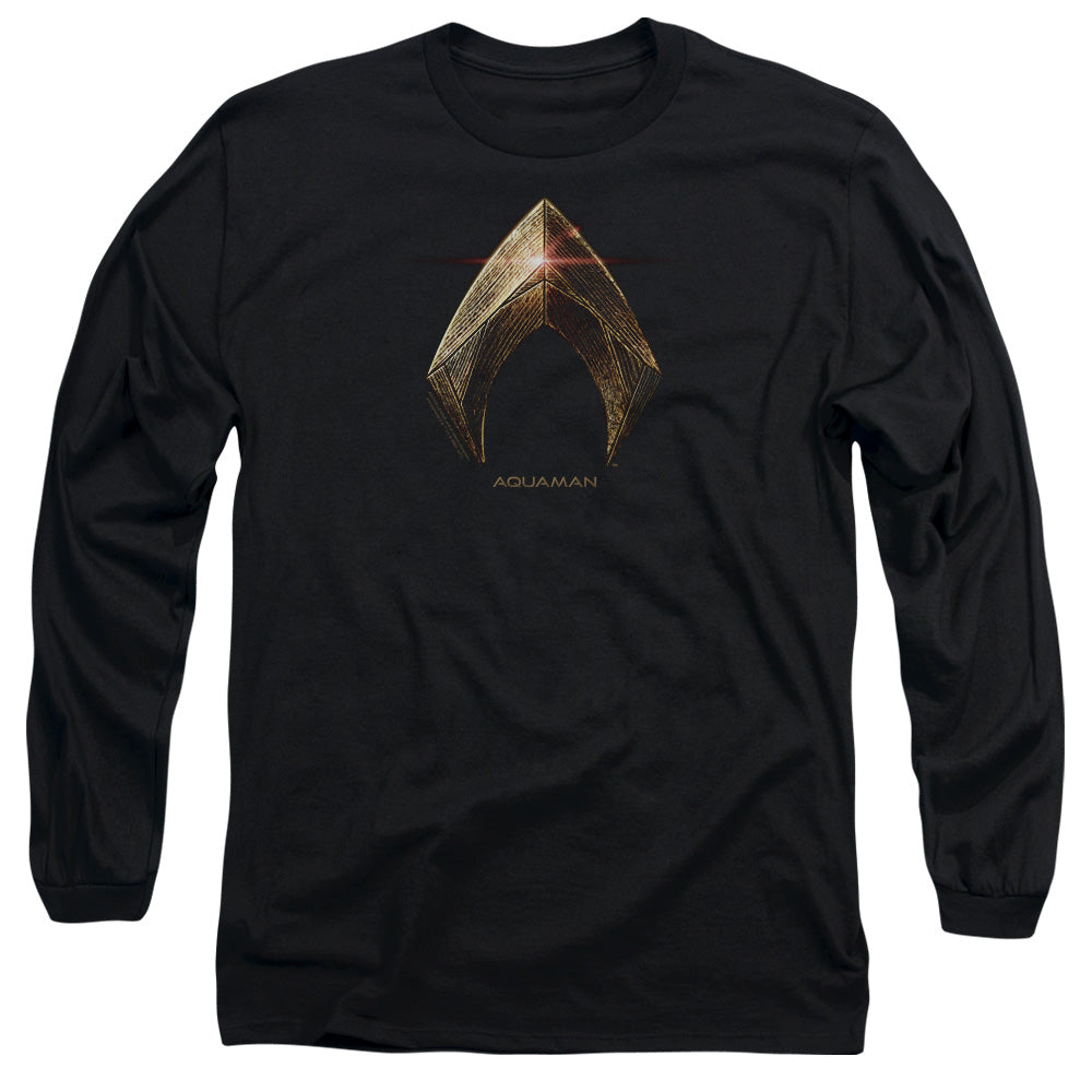 Justice League Aquaman Logo Long Sleeve T-Shirt