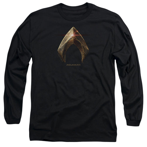 Justice League Aquaman Logo Long Sleeve T-Shirt