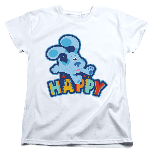 Blue's Clues Happy Puppy Womens T-Shirt