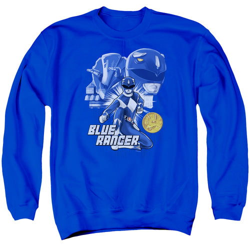 Mighty Morphin Power Rangers Blue Ranger Crewneck Sweatshirt