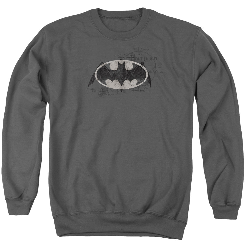 Batman Arcane Bat Logo Crewneck Sweatshirt