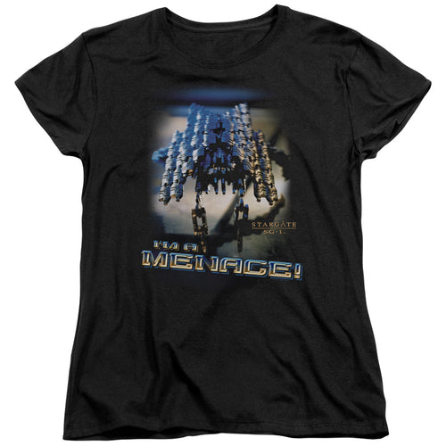 Stargate SG-1 I'm a Menace Womens T-Shirt