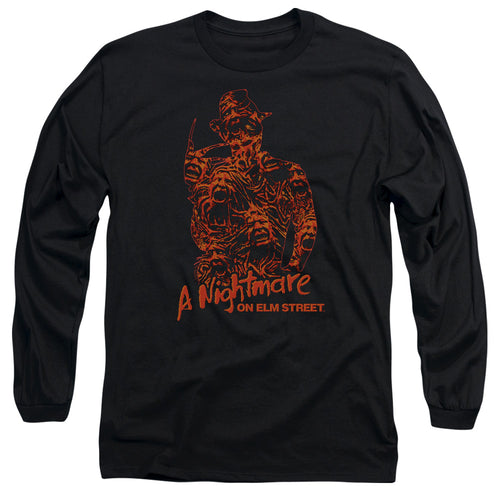 A Nightmare on Elm Street Chest of Souls Long Sleeve T-Shirt