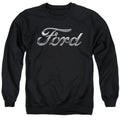 Ford Chrome Ford Logo Crewneck Sweatshirt