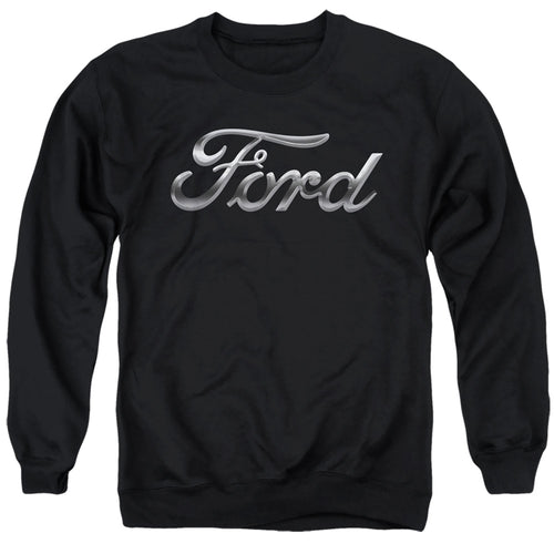 Ford Chrome Ford Logo Crewneck Sweatshirt