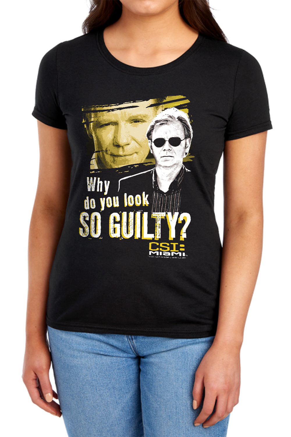 CSI: Miami So Guilty Womens T-Shirt