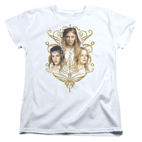 Lord of the Rings Women Of Middle Earth Womens T-Shirt