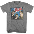 Comic Style The Police t-shirt in graphite heather