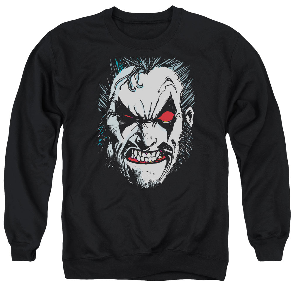 Justice League In Lo Face Crewneck Sweatshirt