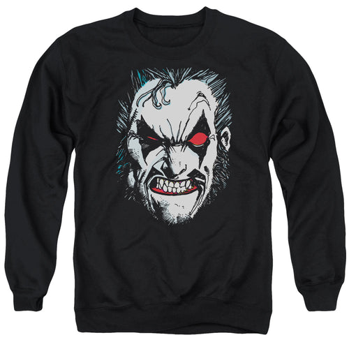 Justice League In Lo Face Crewneck Sweatshirt